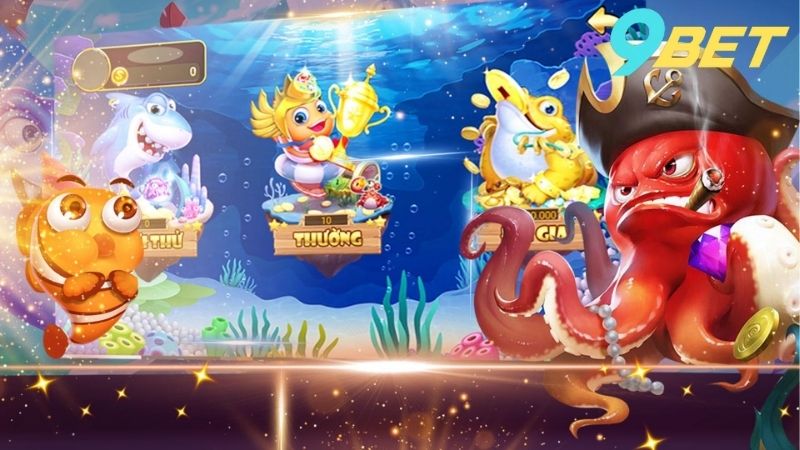 9BET | Bắn Cá Long Vương Tiến Lên - Tiền Tràn Ngập Biển 3 Luật chơi bắn cá long vương