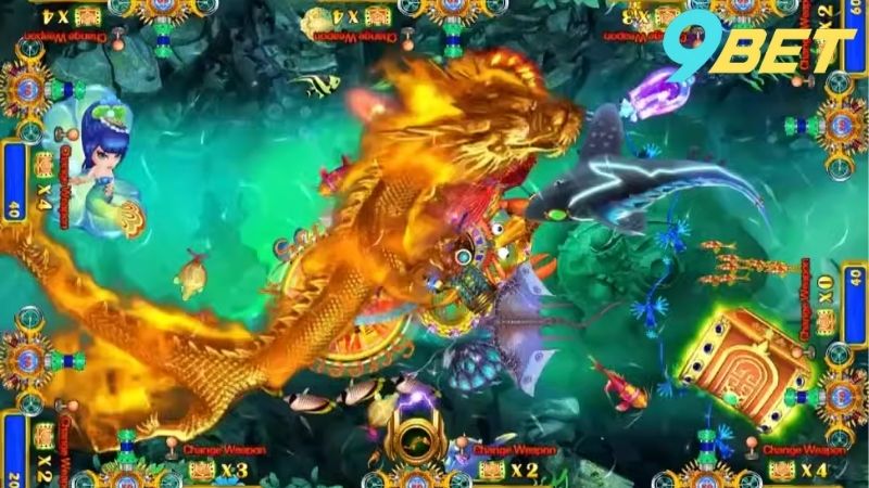 9bet | Bắn Cá Rồng Đổi Thưởng - Tiền Tràn Ngập Biển 4 Hướng dẫn cách tham gia bắn cá rồng đổi thưởng
