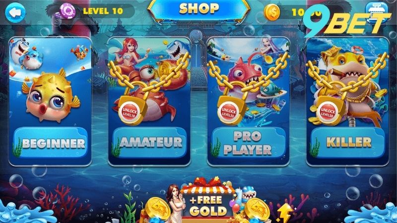9BET |Bắn Cá Rùa Xanh - Hải Trình Đại Dương Đầy Bí Ẩn 3 Đặc điểm nổi bật của gameplay
