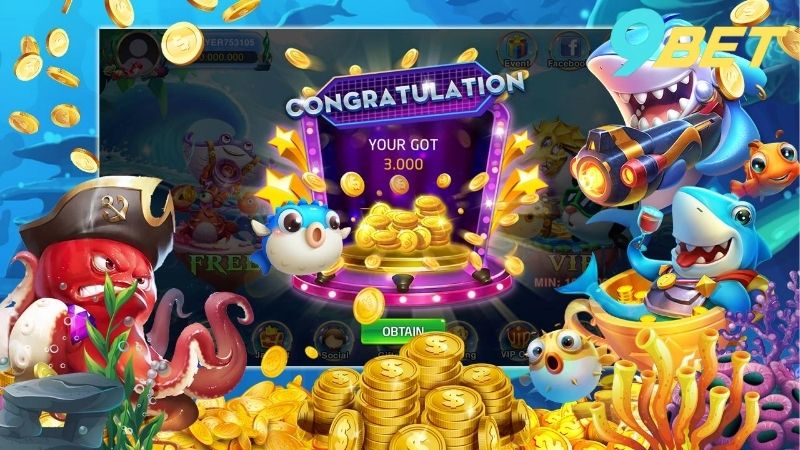 9Bet | Cá Xèng Online - Đại Dương Sâu Thẳm Đầy Hấp Dẫn 2 Tìm hiểu về cá xèng online
